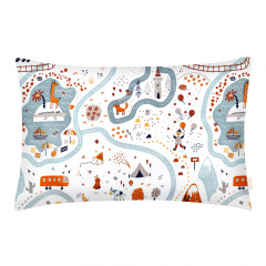 Набір наволочок на подушку 40х60 см TRAVELING ANIMALS COSAS Теракотовий Михайлівка