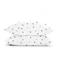 Полуторна постільна білизна Delta COSAS Білий 160х220 см Кобижча