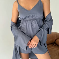 Домашняя одежда женская COSAS Olympia L Серый Кременец