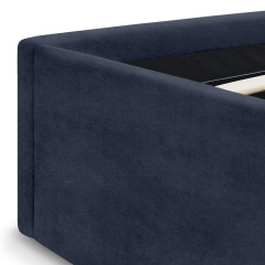 Ліжко двоспальне COSAS Papaya Denim 180x200 см Кобальт Шепетівка