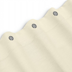 Шторка для душу та ванної COSAS CREAM з кільцями 180х180 см Молочний Бучач