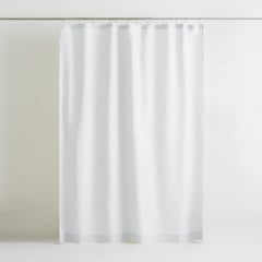 Шторка для душу та ванної COSAS SNOW з кільцями 180х180 см Білий Гуляйполе