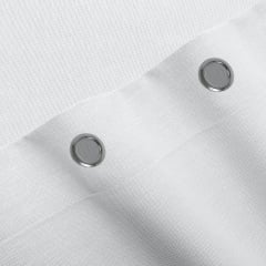 Шторка для душу та ванної COSAS SNOW з кільцями 180х180 см Білий Гуляйполе