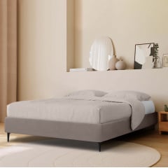 Ліжко двоспальне COSAS Kiwi Savana 180x200 см Кварц Дніпрорудне