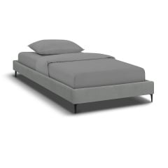 Ліжко односпальне COSAS Mandarin Stone 90х200 см Базальт Ромни