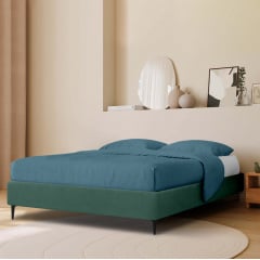 Ліжко двоспальне COSAS Kiwi Forest 160х200 см Зелений Ясногородка