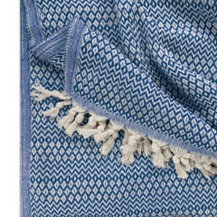 Плед бавовняний COSAS RHOMB 200х230 см CS4 Синій Павлоград