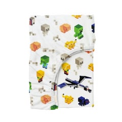 Простыня на резинке 80х160 см MINECRAFT COLOR COSAS Славянск