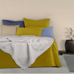 Покрывало 160х230 Snow Waffle Weave COSAS белый Лубны