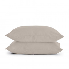 Євро постіль з простирадлом на гумці Bronze COSAS Кварц 200х220 см Нова Прага