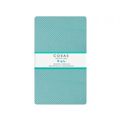 Подростковое постельное белье LOVE COSAS бирюзовый 155х215 см Михайловка