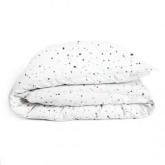 Підліткова підковдра COSAS COLOR DOTS Ранфорс 155х215 см Білий Сарни