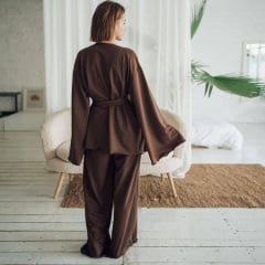 Домашній костюм COSAS Serena Home S Коричневий Слов'янськ