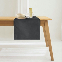 Ранер на стіл COSAS BELUGA 40х150 см Графітовий Сарни