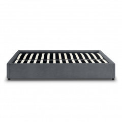 Кровать двуспальная COSAS Mango Iron 180x200 см Гранит Кременец