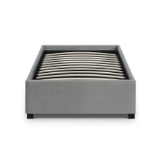 Ліжко односпальне COSAS Mango Stone 90х200 см Базальт Бровари