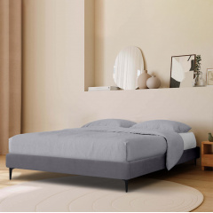 Ліжко двоспальне COSAS Mandarin Stormy 180x200 см Мусон Вільнянськ