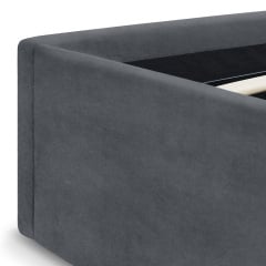 Ліжко двоспальне COSAS Kiwi Iron 180x200 см Граніт Вишгород