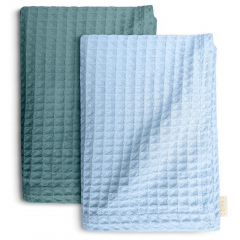 Вафельні рушники COSAS Fancy Greek Waffle CS3 Бірюзово-блакитний 2 шт Переяслав-Хмельницький