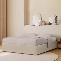 Ліжко двоспальне COSAS Papaya Magnolia 160x200 см Мигдаль Нікополь