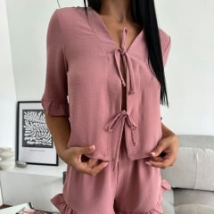 Домашняя одежда женская COSAS Melina S-M Темно-пудровый (180_Melina_dark_pudra_SM) Каменское