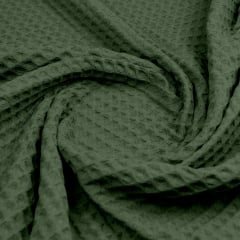 Полотенце вафельное COSAS Basil Greek Waffle 55x90 см Изумрудный Бушево