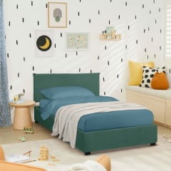 Ліжко односпальне COSAS Mango Forest 90х200 см Зелений Прилуки