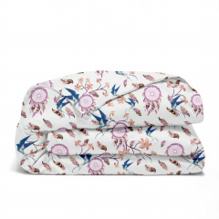 Детское постельное белье в кроватку DREAMCATCHER Cosas Фиолетовый 110х140 см Геническ