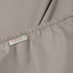 Набор Простыня на резинке 140х200 см 2 шт ALABASTER COSAS Серо-песочный Переяслав-Хмельницкий