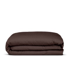 Пододеяльник двуспальный сатин 180х220 см WALNUT Cosas Шоколад Николаев