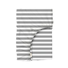 Простирадло на резинці в дитяче ліжечко 60х120 см SHADOW LINE COSAS Сірий Березне