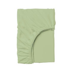 Двуспальная постель с простыней на резинке Beige Geometry CS3 COSAS Бежевый 180х220 см Коростень