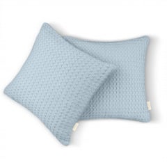 Наволочка COSAS Wave Waffle Weave 45х45 см Лазуровий Пологи