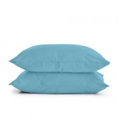 Набор наволочки и простыни 3 шт AZURE CS2 COSAS бирюзовый Городок