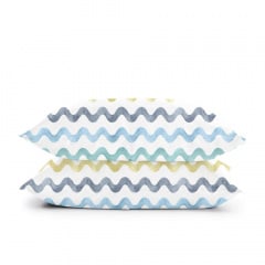 Сімейна постіль з простирадлом на гумці Color Wave COSAS Білий 2х160х220 см Ясногородка