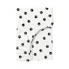 Набор Простыня на резинке COSAS LIGHT BLUE PAWS Ранфорс 60х120х12 см 2 шт. Гуляйполе