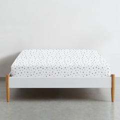 Простыня на резинке 180х200 см BLUE STARS COSAS Лубны