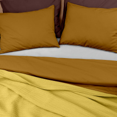 Покривало 160х230 Summer Knitted Braid COSAS жовтий Кам'янець-Подільський