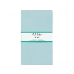 Двуспальная постель с простыней на резинке Color Wave CS2 COSAS Белый 180х220 см Гуляйполе