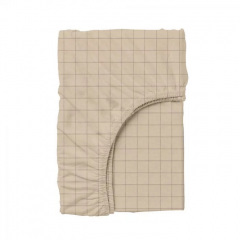 Семейная постель с простыней на резинке Amber CS4 COSAS Терракотовый 2х160х220 см Братское