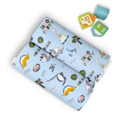 Байкові пелюшки DINO PARTY COSAS Блакитний 80х100 см Київ