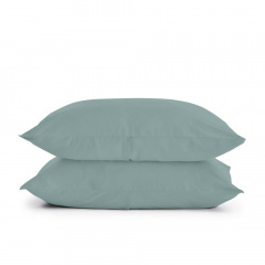 Семейный комплект на резинке COSAS ASHMINT Ранфорс 2х160х220 см Агава Дзензелевка