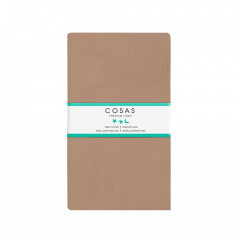 Сімейна постіль з простирадлом на гумці COSAS Rum CS1 2х160х220 см Різнокольоровий Костопіль