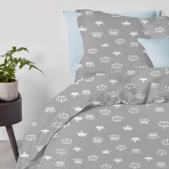 Наволочка COSAS CROWN 60х60 см Серый Новомосковск