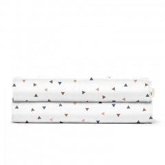 Семейный комплект постельного белья Mousse CS5 COSAS Шоколад 2х160х220 см Пологи