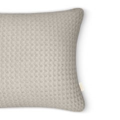 Наволочка COSAS Bronze Greek Waffle 40х40 см Пісочний Ладан