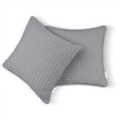 Наволочка COSAS Smoky Waffle Weave 45х45 см Сірий Косів