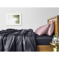 Семейный комплект COSAS GREY SATIN CS5 2х160х220 см Бежевый/Серый Конотоп