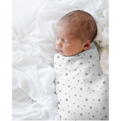 Набір пелюшок COSAS STARFALLS CS1 Бязь 80х100 см 2 шт Сірий Кременчук