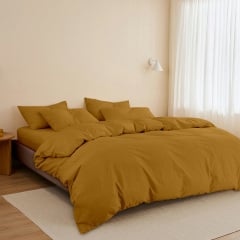 Ліжко двоспальне COSAS Kiwi Rum 160x200 см Коричневий Нікополь